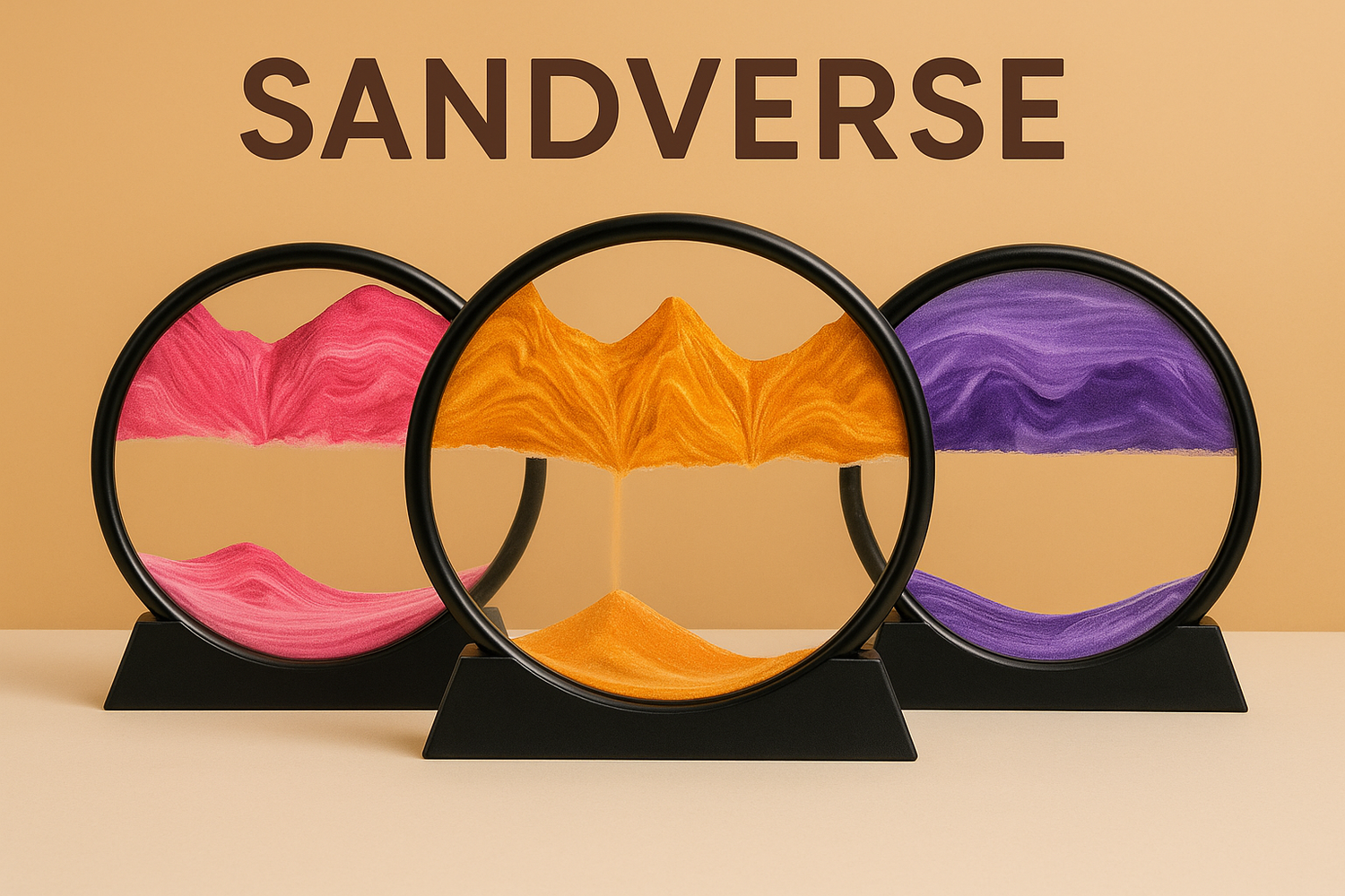 SandVerse - No es solo un reloj… una experiencia visual de calma.