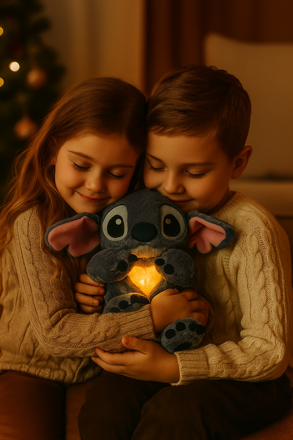 Sleepy Stitch - Peluche calmante con efecto de respiración