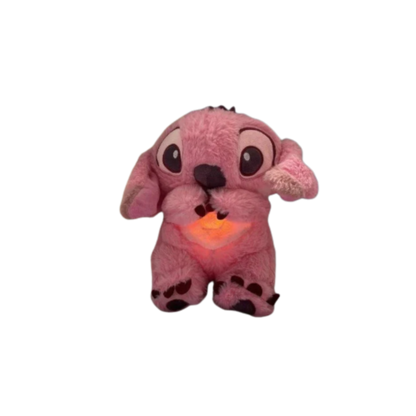 Sleepy Stitch - Peluche calmante con efecto de respiración