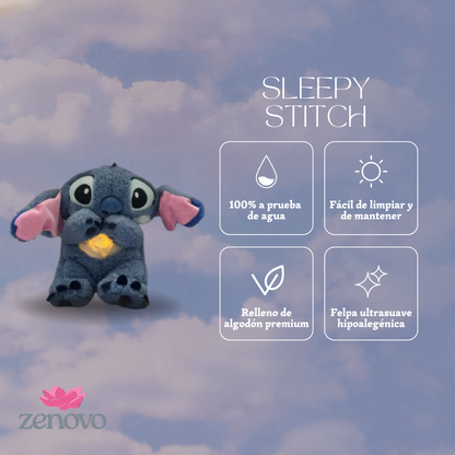 Sleepy Stitch - Peluche calmante con efecto de respiración